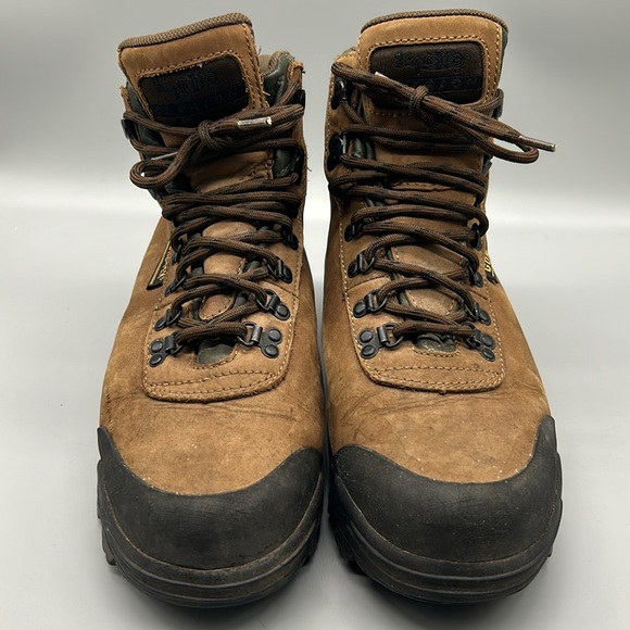 Vasque Clarion Brown Suede Leather Gore-Tex Hiking Boots - womens 9.5 - Picture 3 of 10